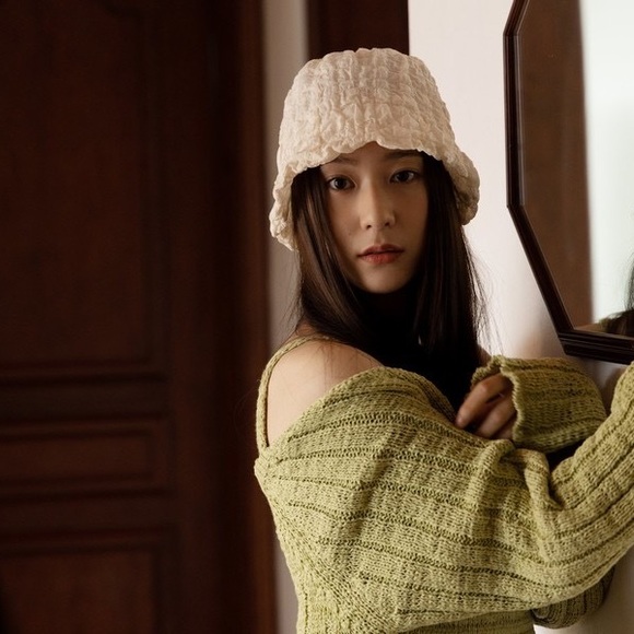 Awesome Needs Wavy Lambshade Vintage Style Hat - Picture 3 of 6